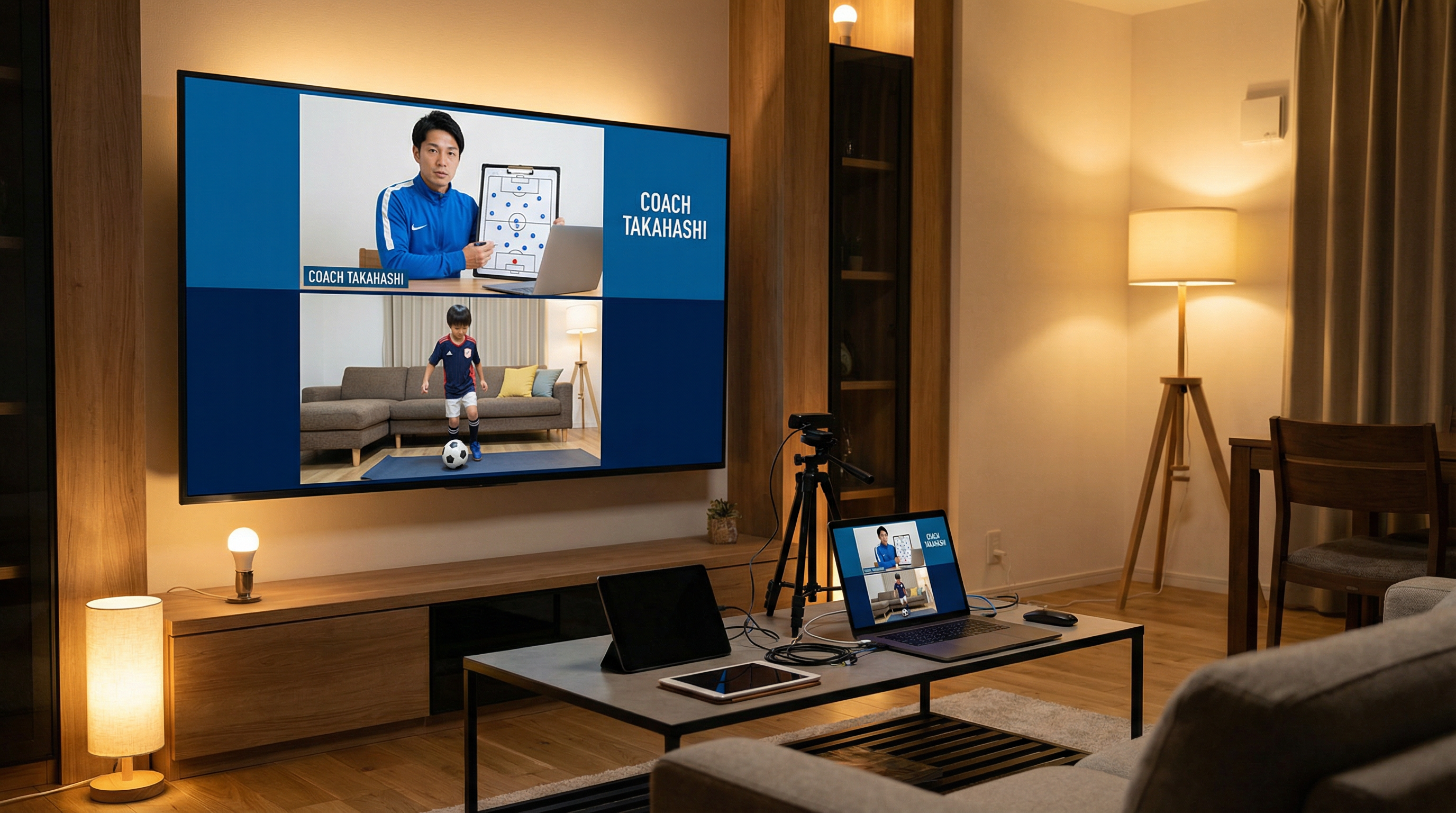 オンライン院のサッカー個人レッスン