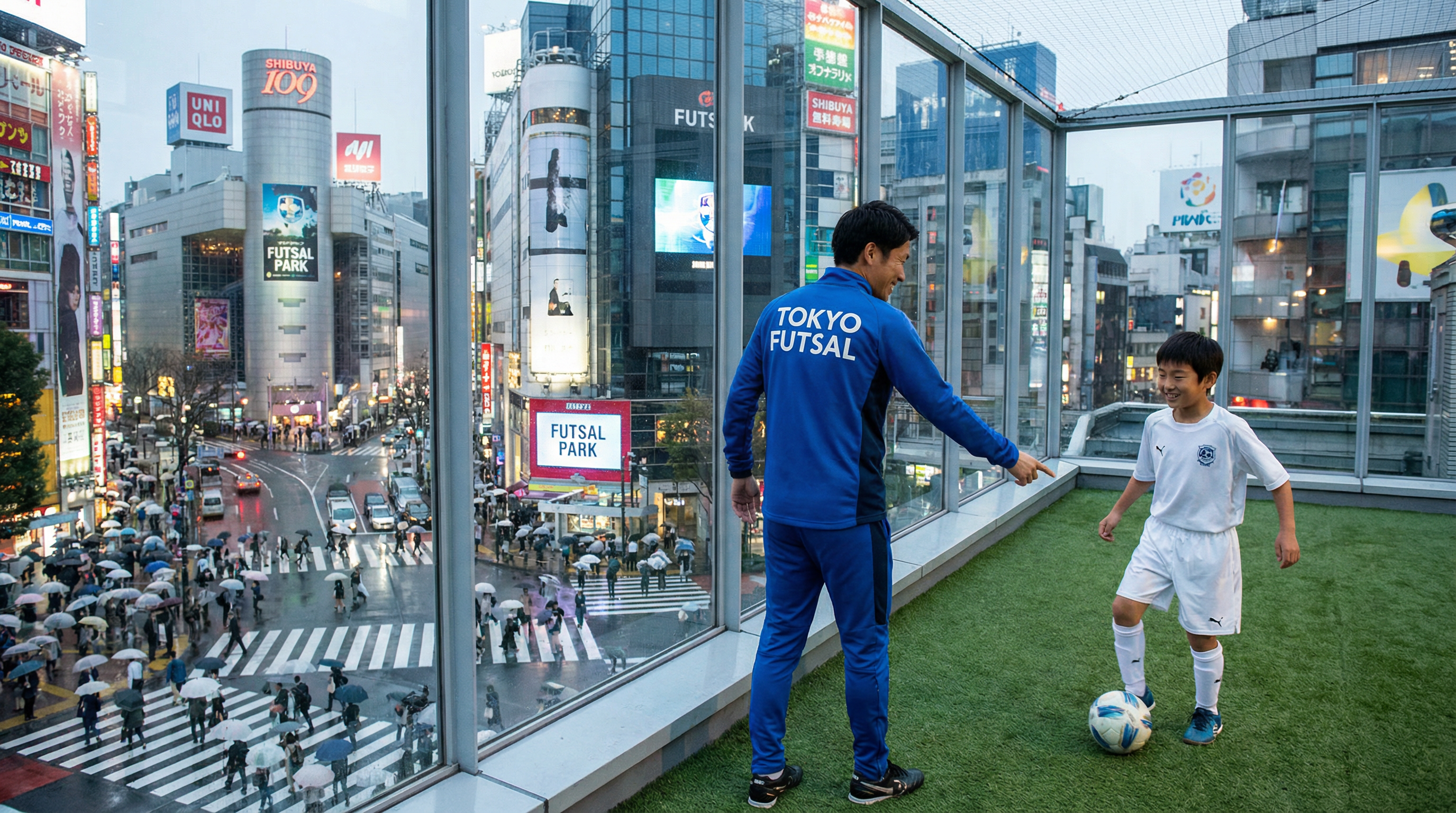 渋谷院のサッカー個人レッスン